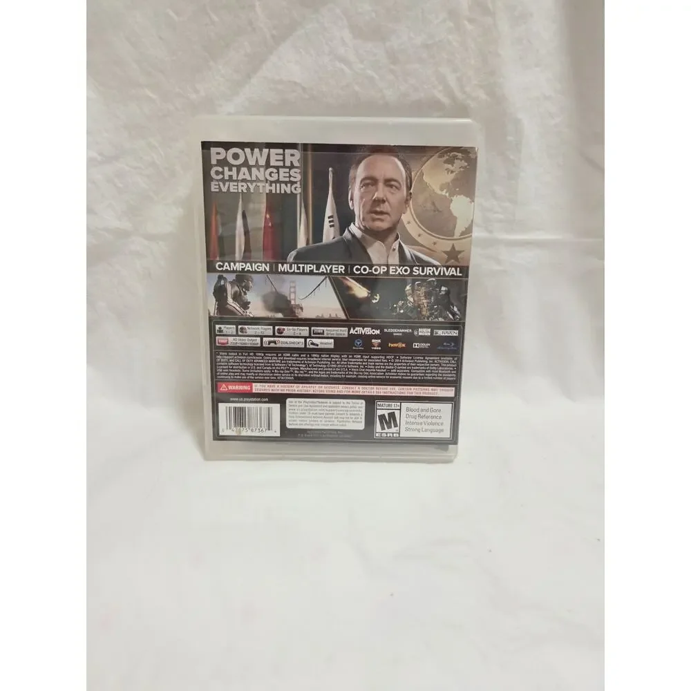 Call of Duty Advanced Warfare Sony PlayStation 3 PS3 Activision Sledgehammer